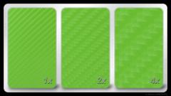 4D карбон зеленого цвета